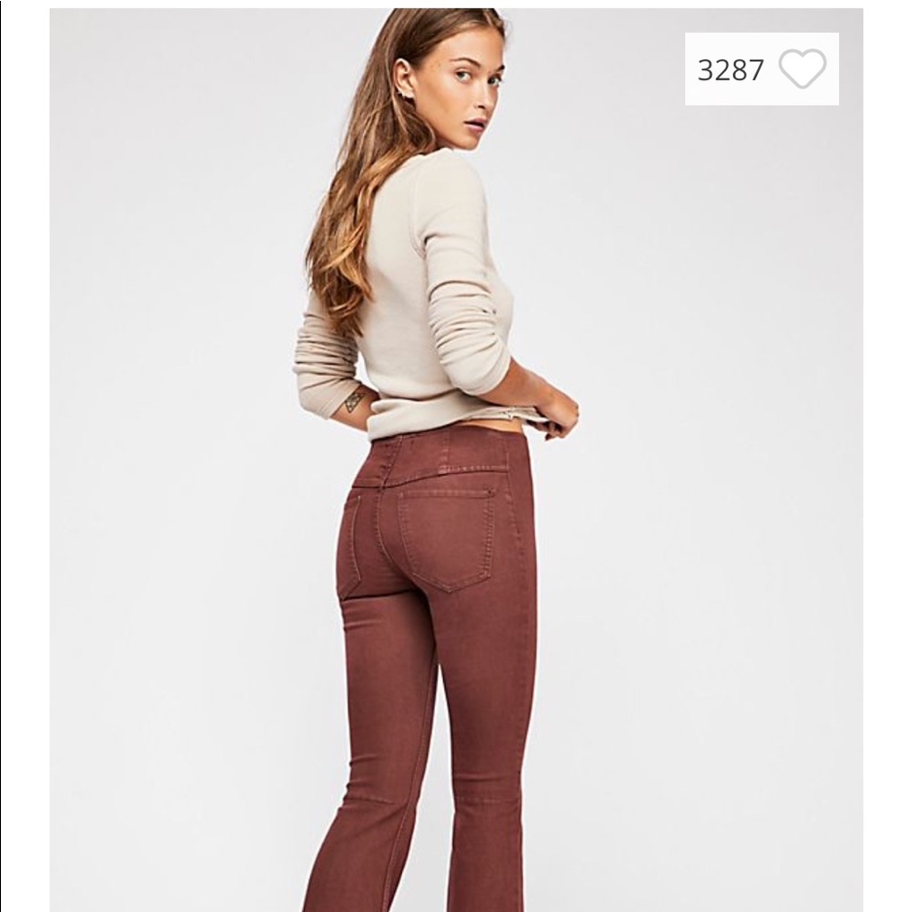 Free people Penny pull on flares